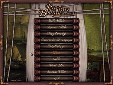 Age of Sail II: Privateer's Bounty - Screenshot - Game Select Image