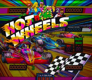 Hot Wheels - Arcade - Marquee Image