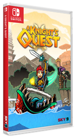 A Knight's Quest - Box - 3D Image