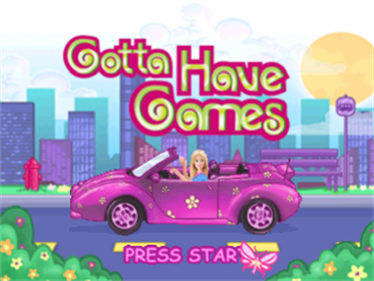 Barbie: Gotta Have Games - Screenshot - Game Title Image