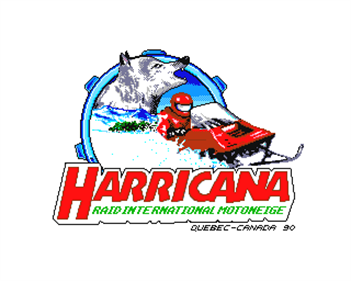 Harricana: International Snowmobile Competition - Screenshot - Game Title Image