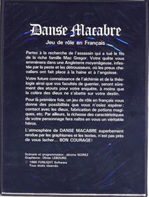 Danse Macabre - Box - Back Image