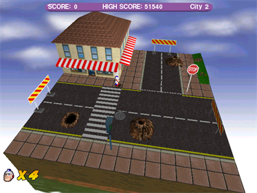 Dig Dug Deeper - Screenshot - Gameplay Image