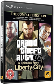 Grand Theft Auto IV: The Complete Edition - Box - 3D Image
