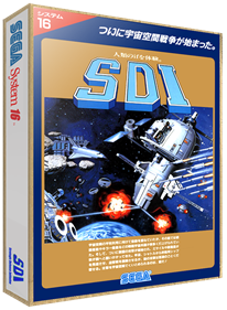 SDI: Strategic Defense Initiative - Box - 3D Image