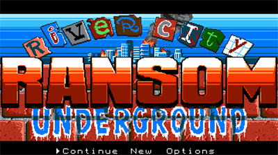 River City Ransom: Underground - Screenshot - Game Title Image