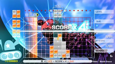 Lumines Remastered - Screenshot - Gameplay Image