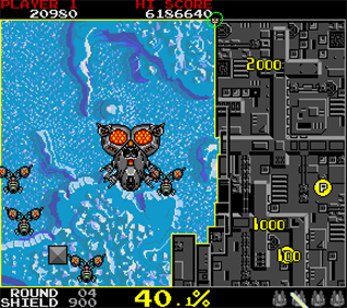 Volfied - Screenshot - Gameplay Image
