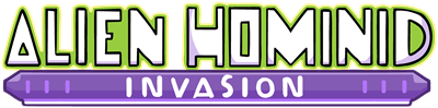 Alien Hominid Invasion - Clear Logo Image