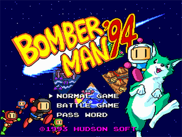 Bomberman '94 - Screenshot - Game Title Image