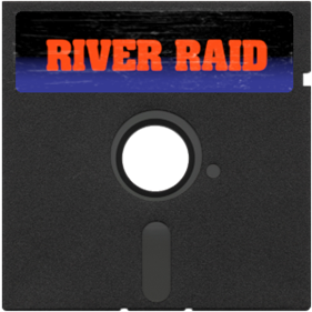 River Raid - Fanart - Disc Image