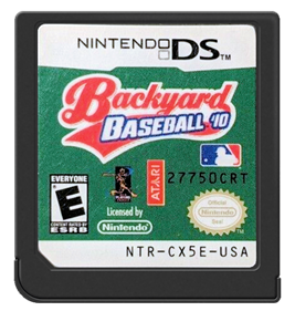 Backyard Baseball '10 - Fanart - Cart - Front Image