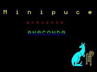 Anaconda - Screenshot - Game Title Image