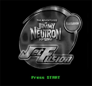 The Adventures of Jimmy Neutron: Boy Genius: Jet Fusion - Screenshot - Game Title Image