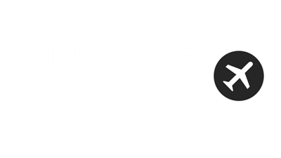 Airplane Mode - Clear Logo Image