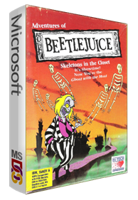 Adventures of Beetlejuice: Skeletons in the Closet - Box - 3D Image