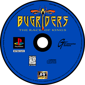 Bugriders: The Race of Kings - Fanart - Disc Image