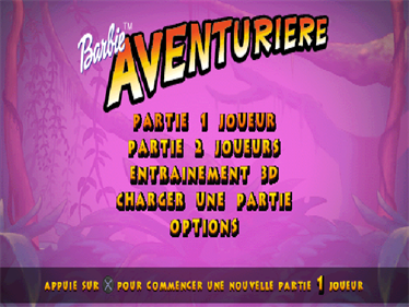 Barbie: Explorer - Screenshot - Game Title Image