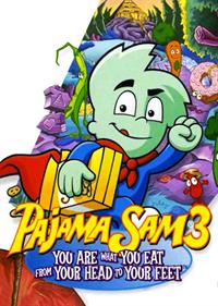 Pajama Sam 3: You Are What You Eat from Your Head to Your Feet - Box - Front