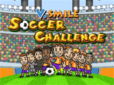 V.Smile: Soccer Challenge - Screenshot - Game Title Image
