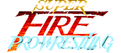 Super Fire Pro Wrestling - Clear Logo Image