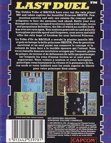 Last Duel - Box - Back Image