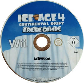 Ice Age: Continental Drift: Arctic Games - Disc Image