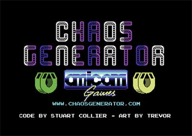 Chaos Generator - Screenshot - Game Title Image