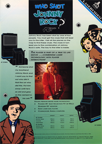 Who Shot Johnny Rock? - Advertisement Flyer - Back Image