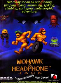 Mohawk & Headphone Jack - Advertisement Flyer - Front Image