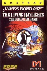James Bond 007: The Living Daylights: The Computer Game - Box - Front Image