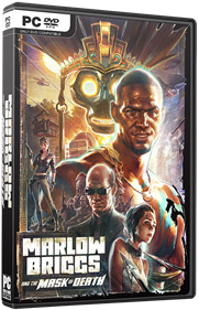 Marlow Briggs and the Mask of Death - Box - 3D Image