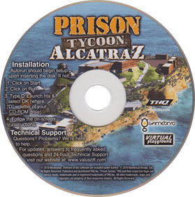 Prison Tycoon: Alcatraz - Disc Image