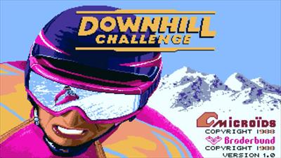Downhill Challenge - Screenshot - Game Title Image