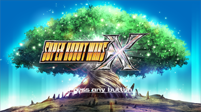 Super Robot Wars X - Screenshot - Game Title Image