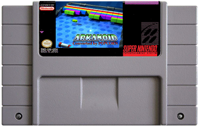 Arkanoid NES: Converted By POPC0RN - Fanart - Cart - Front Image