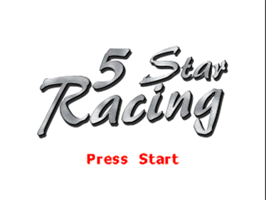 5 Star Racing - Screenshot - Game Title Image