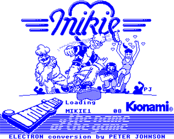 Mikie - Screenshot - Game Title Image