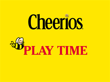 Cheerios Play Time - Screenshot - Game Title Image
