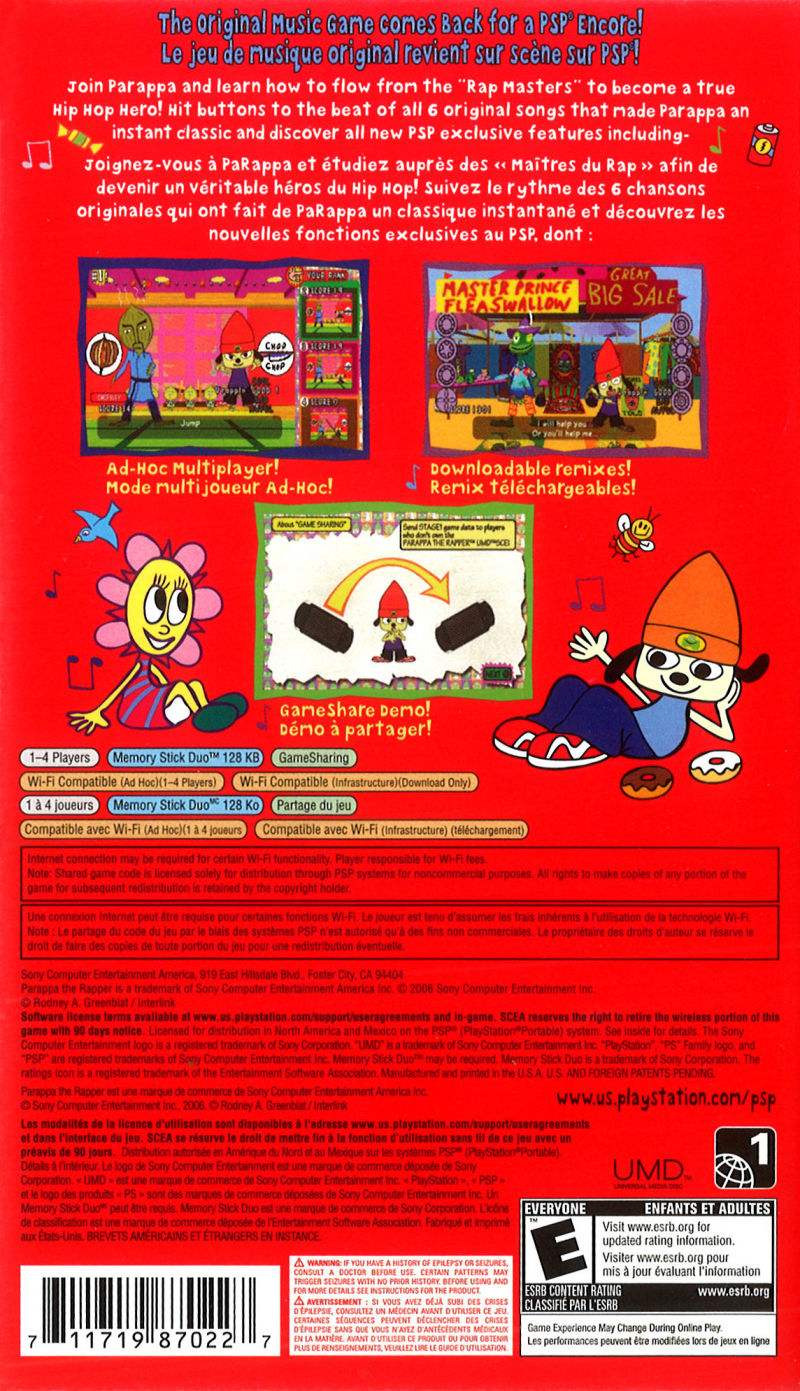 PaRappa the Rapper 2 Images - LaunchBox Games Database