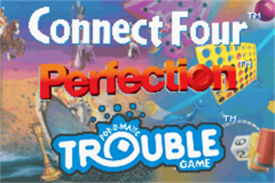 3 Game Pack!: Connect Four / Perfection / Trouble - Screenshot - Game Title Image