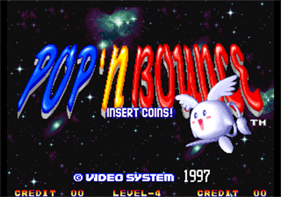 Pop 'n Bounce - Screenshot - Game Title Image