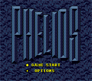 Phelios - Screenshot - Game Select Image