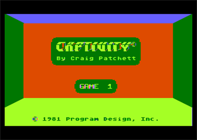 Captivity - Screenshot - Game Title Image