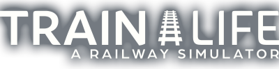 Train Life: A Railway Simulator - Clear Logo Image