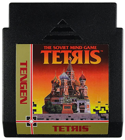 Tetris: The Soviet Mind Game - Cart - Front Image