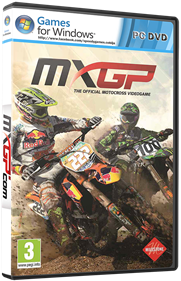 MXGP: The Official Motocross Videogame - Box - 3D Image