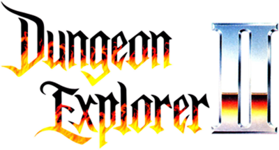 Dungeon Explorer II - Clear Logo Image