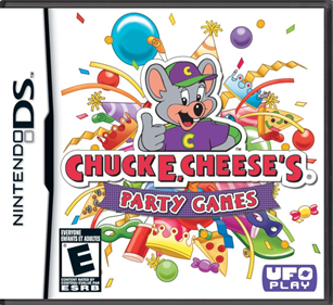 Chuck E. Cheese's Party Games - Box - Front - Reconstructed Image