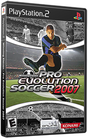 Winning Eleven: Pro Evolution Soccer 2007 - Box - 3D Image